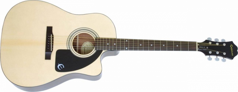 Электроакустическая гитара EPIPHONE AJ-100CE (PASSIVE) NATURAL CH HDWE