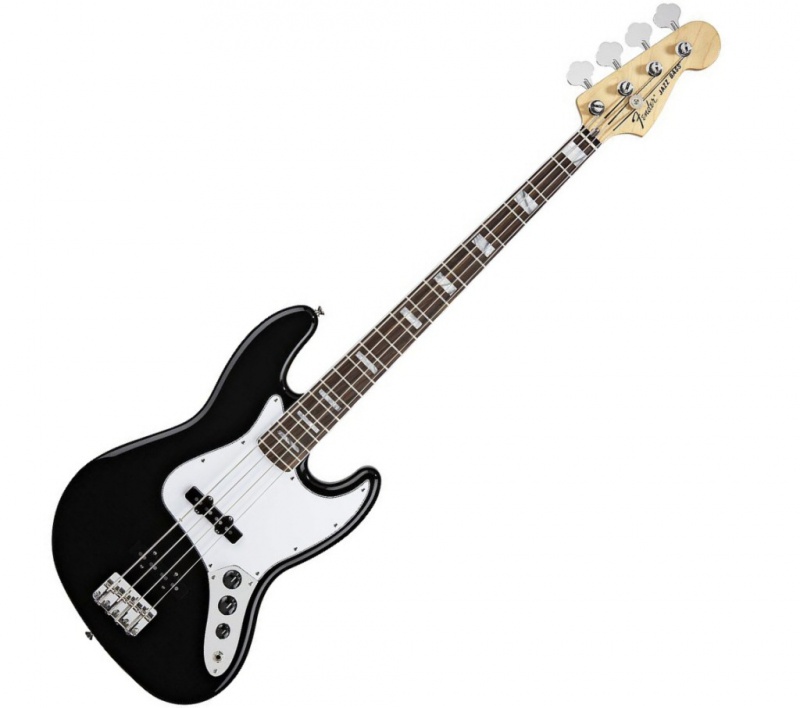 Бас-гитара Fender AMERICAN SPECIAL JAZZ BASS MN BLK W/GIG
