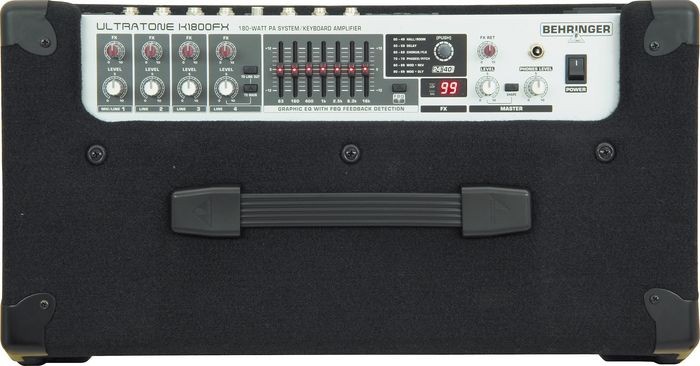 Комбоусилитель для клавишных инструментов Behringer ULTRATONE K1800FX