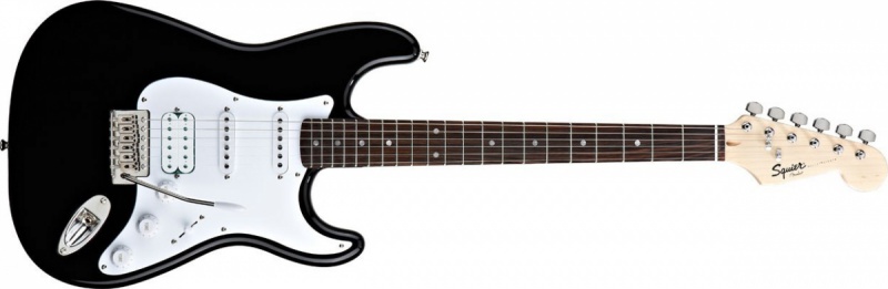 Электрогитара Fender SQUIER BULLET STRATOCASTER HSS BK
