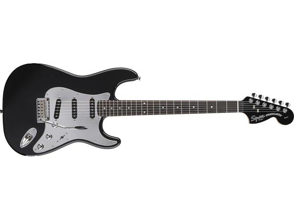 Электрогитара Fender SQUIER STANDARD STRATOCASTER MN BK