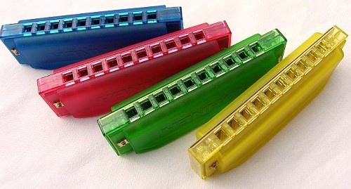 Губная гармошка Hohner HAPPY Yellow C