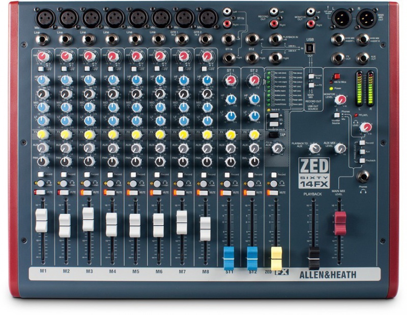 Микшерный пульт ZED60-14FX
