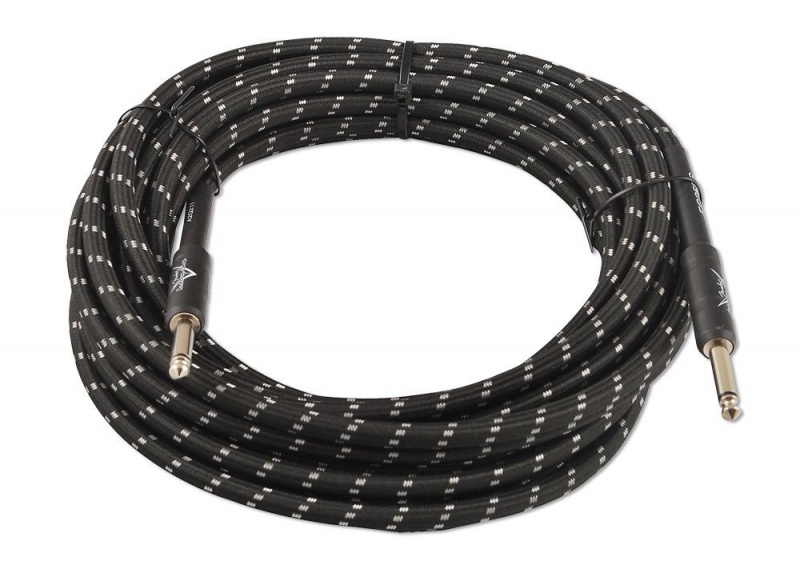 Инструментальный кабель FENDER CUSTOM SHOP PERFORMANCE SERIES CABLE 5&#039;, Black Tweed