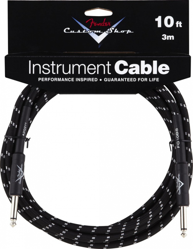Инструментальный кабель FENDER PERFORMANCE SERIES CABLE BOWL 10&#039;, Black