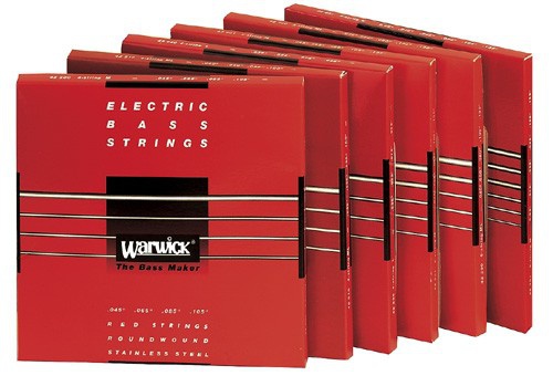 Струны для  бас-гитары Warwick Red Label stainless 42200