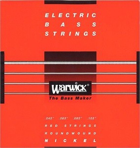 Струны для  бас-гитары Warwick Red Label nickel 46200