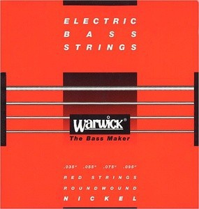 Струны для  бас-гитары Warwick Red Label nickel 46230
