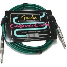 Кабель FENDER California Clears - 18&#039; Cable-Surf Green