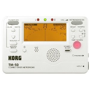 Тюнер для настройки гитары KORG TM50-PW