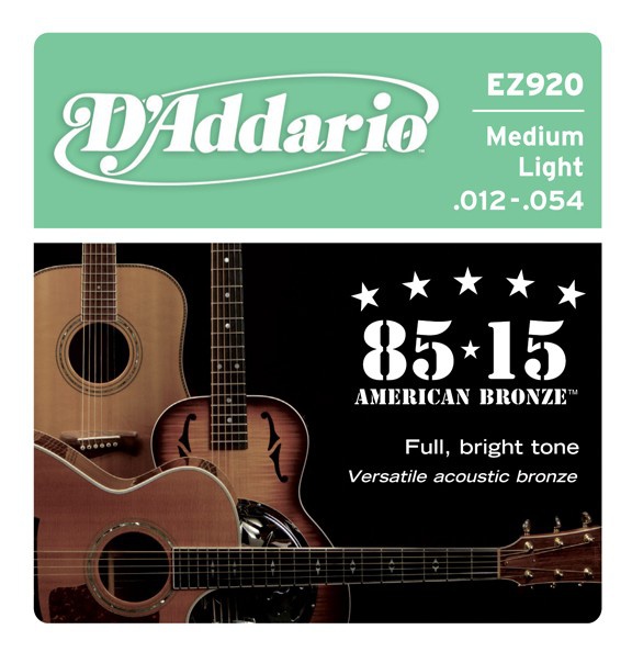 Струни для акустичної гітари D&#039;Addario EZ920