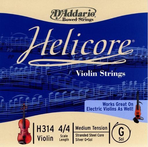 D`ADDARIO H314 4/4M Helicore G 4/4M