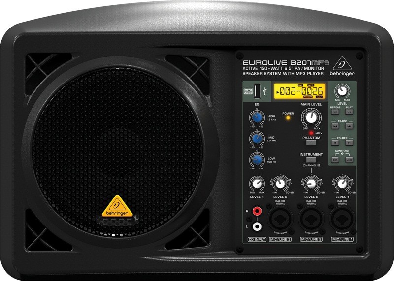 Акустическая система Behringer EUROLIVE B207MP3