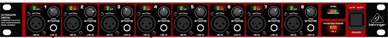 Аудиоинтерфейс Behringer ULTRAGAIN DIGITAL ADA8200