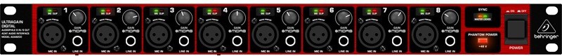 Аудиоинтерфейс Behringer ULTRAGAIN DIGITAL ADA8200