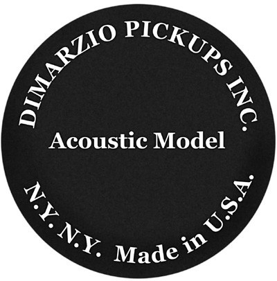 Пъезозвукосниматель для акустической или классической гитары DiMarzio DP130 BK