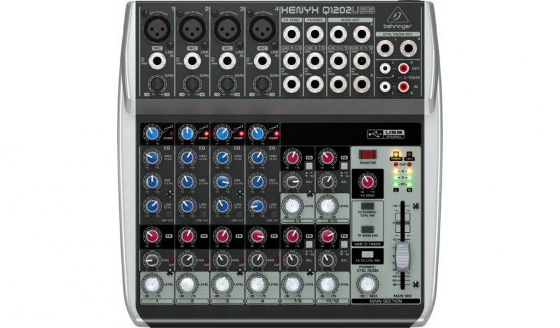 Микшерный пульт BEHRINGER XENYX Q1202USB