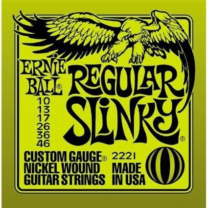 Струны для электрогитары ERNIE BALL P02221 Струны для электрогитар