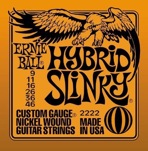 Струны для электрогитары ERNIE BALL P02222