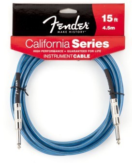 FENDER CALIFORNIA INSTRUMENT CABLE 15&#039; LPB