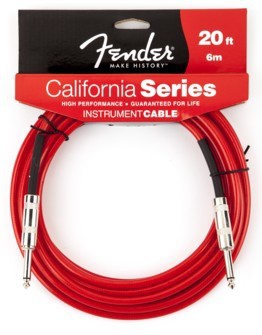 Кабель FENDER CALIFORNIA INSTRUMENT CABLE 20&#039; CAR