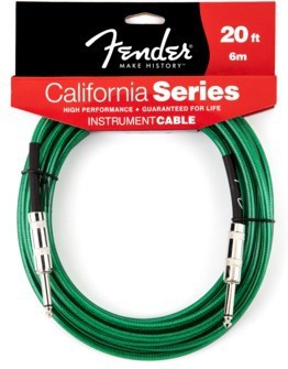 FENDER CALIFORNIA INSTRUMENT CABLE 20&#039; SFG