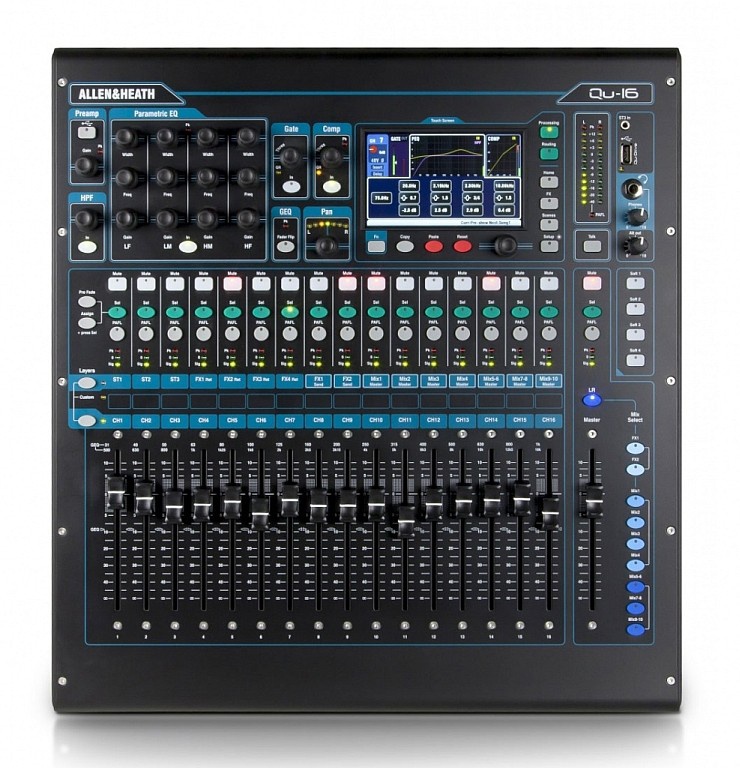 Микшерный пульт Allen Heath Qu-16