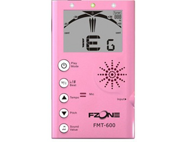 Тюнер / метроном FZONE FMT600 Pink