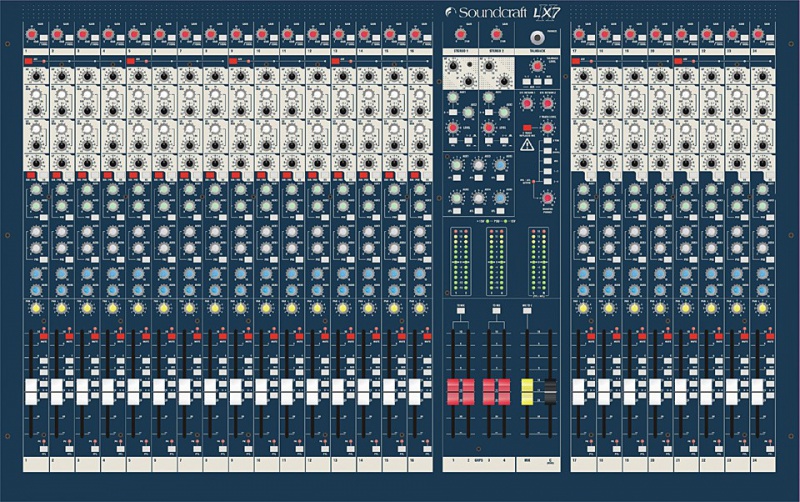 Микшерный пульт Soundcraft LX7II 24ch