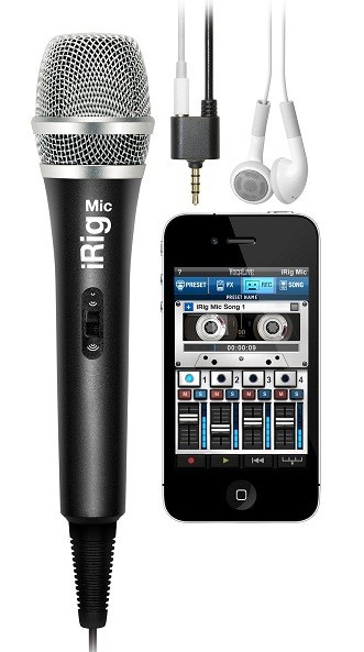 Мікрофон для iPhone, iPod touch and iPad і Android. IK MULTIMEDIA iRIG MIC