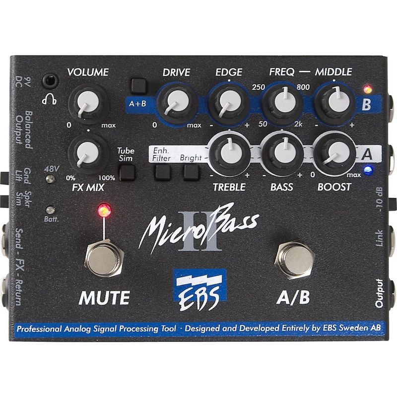 Педаль эффектов EBS MB MicroBass 2