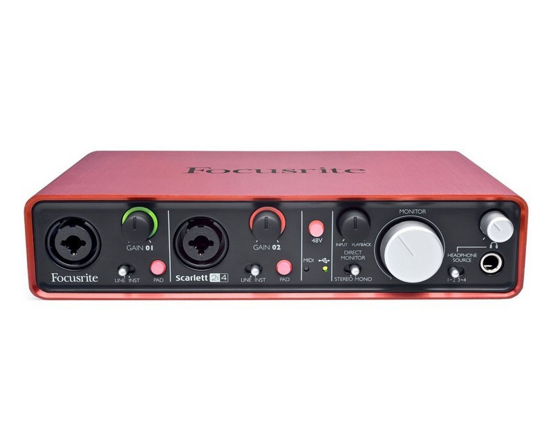 Аудиоинтерфейс FOCUSRITE Scarlett 2i4