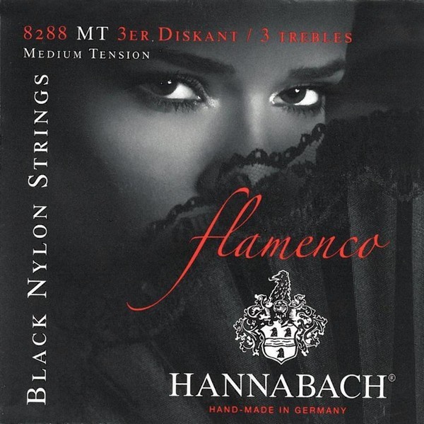 HANNABACH 828 FLAMENCO BLACK MEDIUM