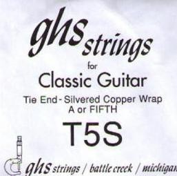 Струны для классической гитары GHS T5B CLASSIC 5TH STRING PHOSPHOR BRONZE