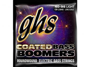 Струны для  бас-гитары GHS CB-L3045 BASS GUITAR COATED BOOMERS CL 040-095