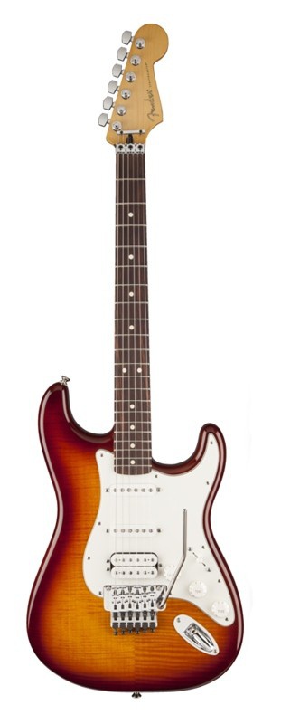 Электрогитара FENDER STANDARD STRATOCASTER PLUS TOP FR RW TBS