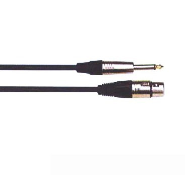 Мікрофонний кабель &quot;SOUNDKING SKBB010 Готовий кабель, джек моно - канон-&quot;&quot;мама&quot;&quot;, 6м&quot;