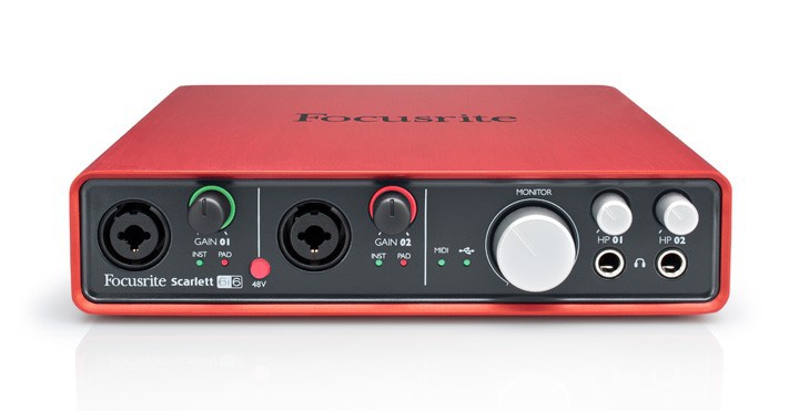 USB аудио-интерфейс FOCUSRITE Scarlett 6i6