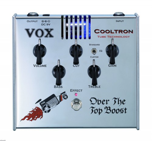 Педаль эффектов VOX COOLTRON OVER THE TOP BOOST