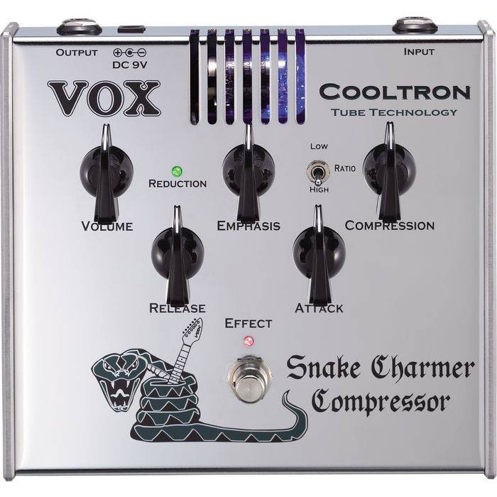 Педаль эффектов VOX COOLTRON SNAKE CHARMER COMPRESSOR