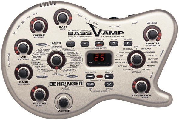 Гитарный процессор Behringer V-AMP BASS