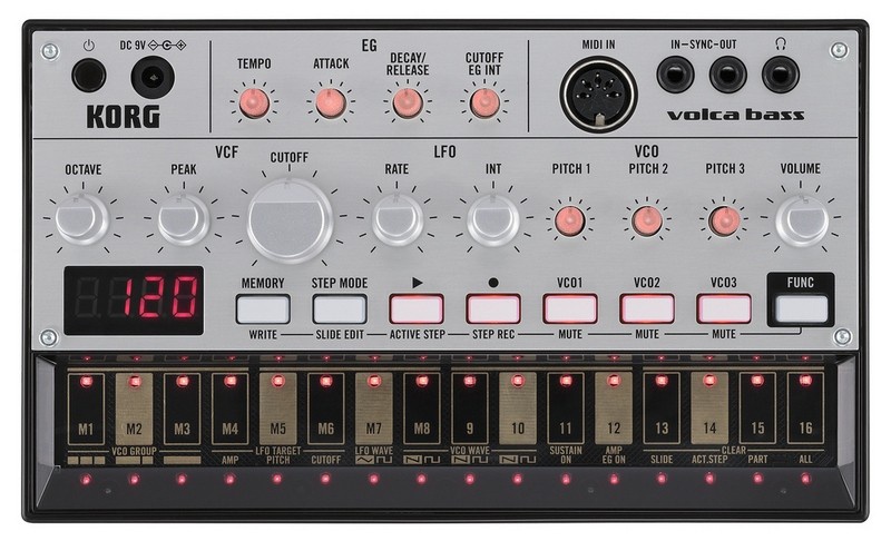 Синтезатор KORG VOLCA BASS