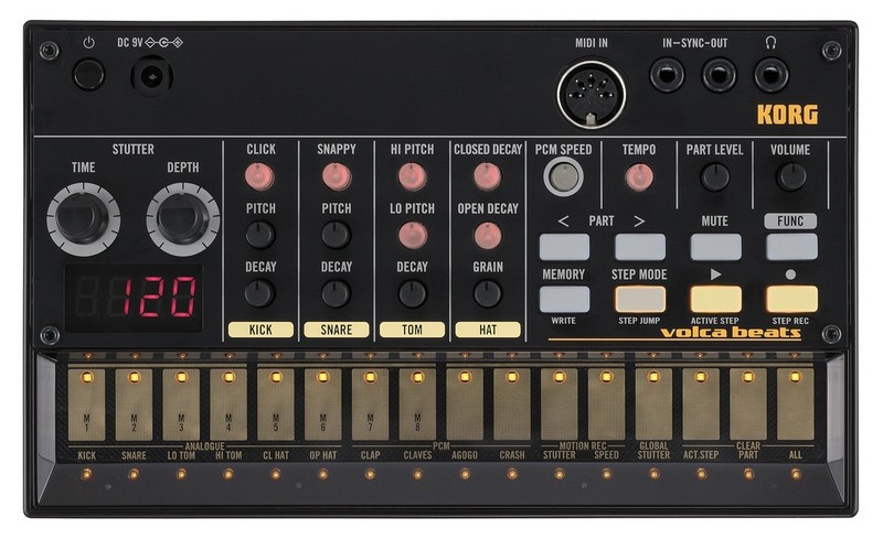 Синтезатор KORG VOLCA BEATS