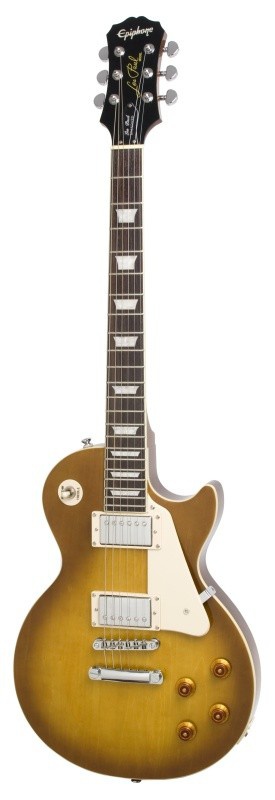 Электрогитара EPIPHONE LP STANDARD PLAINTOP HONEYBURST CH
