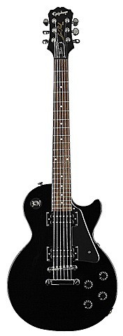 Электрогитара EPIPHONE LP STUDIO EBONY CH HDWE