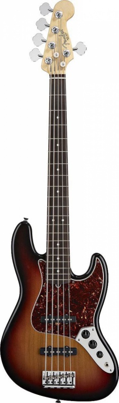 FENDER AMERICAN STANDARD JAZZ BASS V RW 3SB