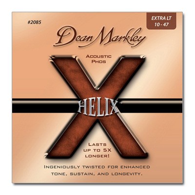 Струны для акустической гитары DEAN MARKLEY 2085 HELIX ACOUSTIC PHOS XL