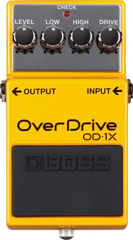 Педаль эффектов Boss OD-1X (OVERDRIVE)