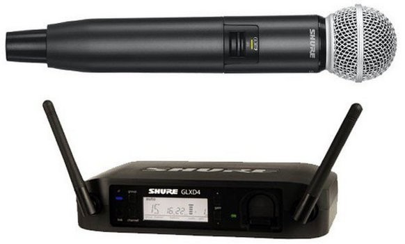 Радіомікрофон Shure GLXD24ESM58