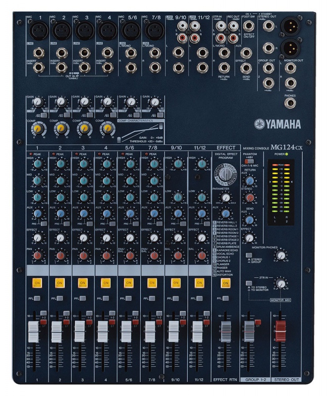 Микшерный пульт Yamaha MG124CX-R